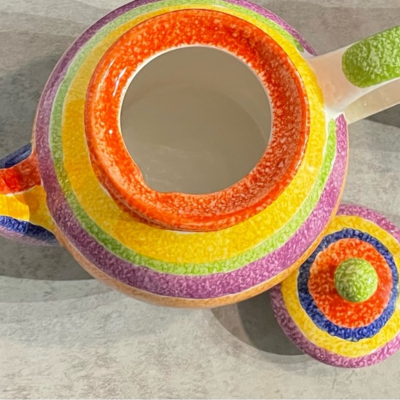 Vintage Studio Nova Ceramic Teapot - Theme “Sunrise” - Picture 6 of 13